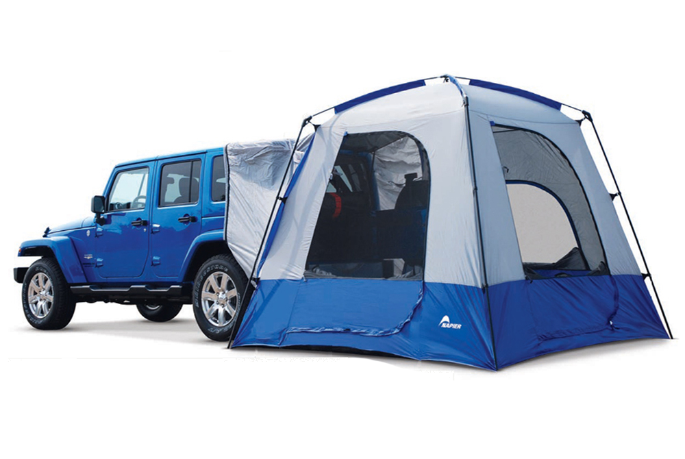 Car hatch shop tent